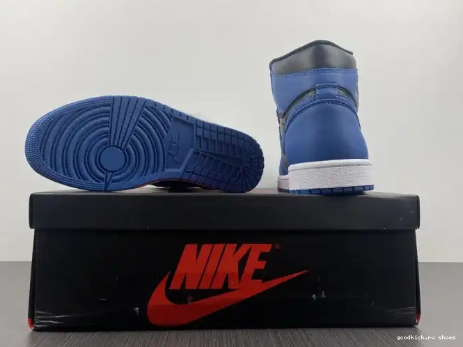 Cheap Retro Jordan Air Blue' 1 'Dark OG High Marina 555088-404 0523